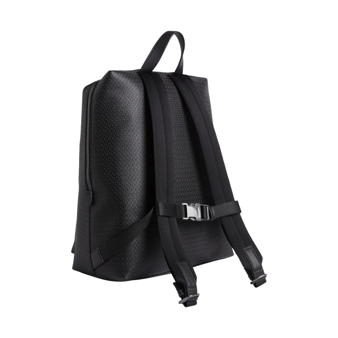 Calvin Klein mens blanano mono minimalism squared backpack | Vilbury London