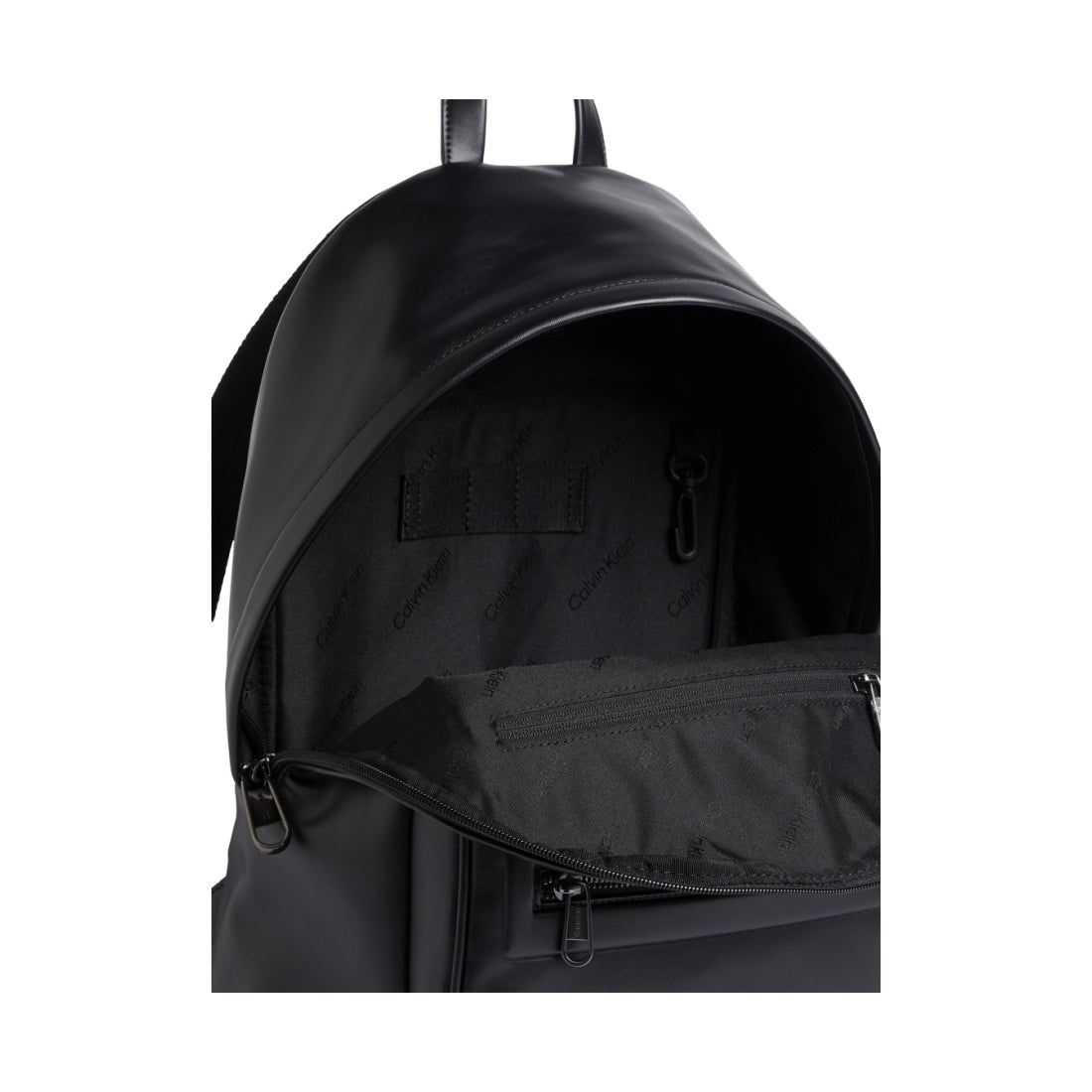 Calvin Klein mens black elevated campus backpack | Vilbury London