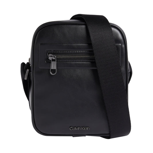 Calvin Klein mens black elevated reporter | Vilbury London