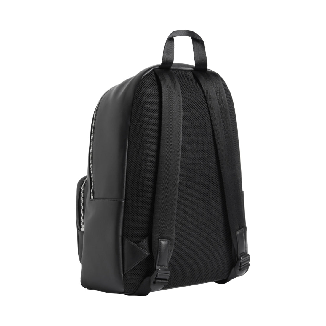 Calvin Klein Jeans womens fashion black sculpted campus mono backpack | Vilbury London