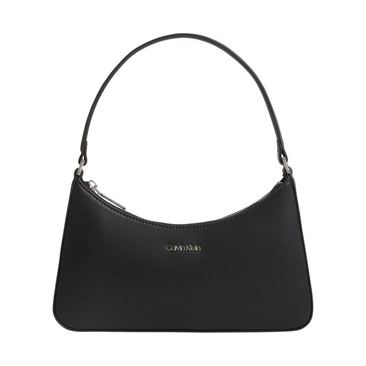 Calvin Klein womens black mustall shoulder bag | Vilbury London