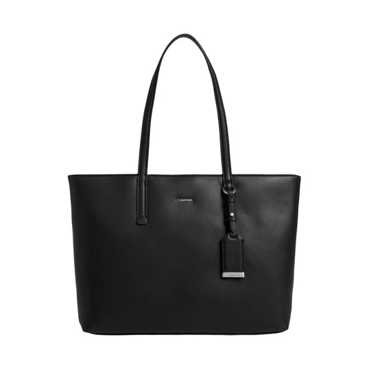 Calvin Klein womens black must shopper | Vilbury London