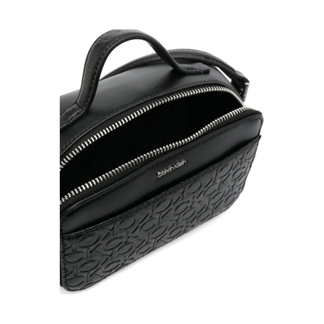 Calvin Klein womens black must camera bag mono | Vilbury London