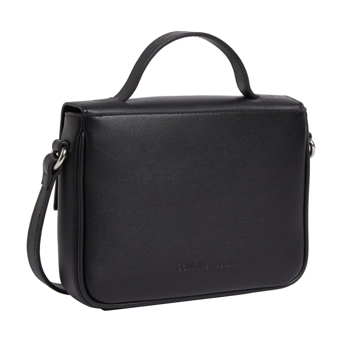 Calvin Klein Jeans womens fashion black sculpted boxy crossbody | Vilbury London