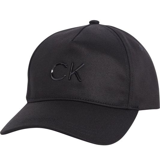 Calvin Klein womens black re-lo inlay cap | Vilbury London