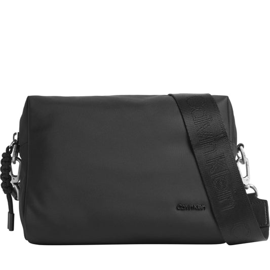 Calvin Klein womens black camera bag | Vilbury London