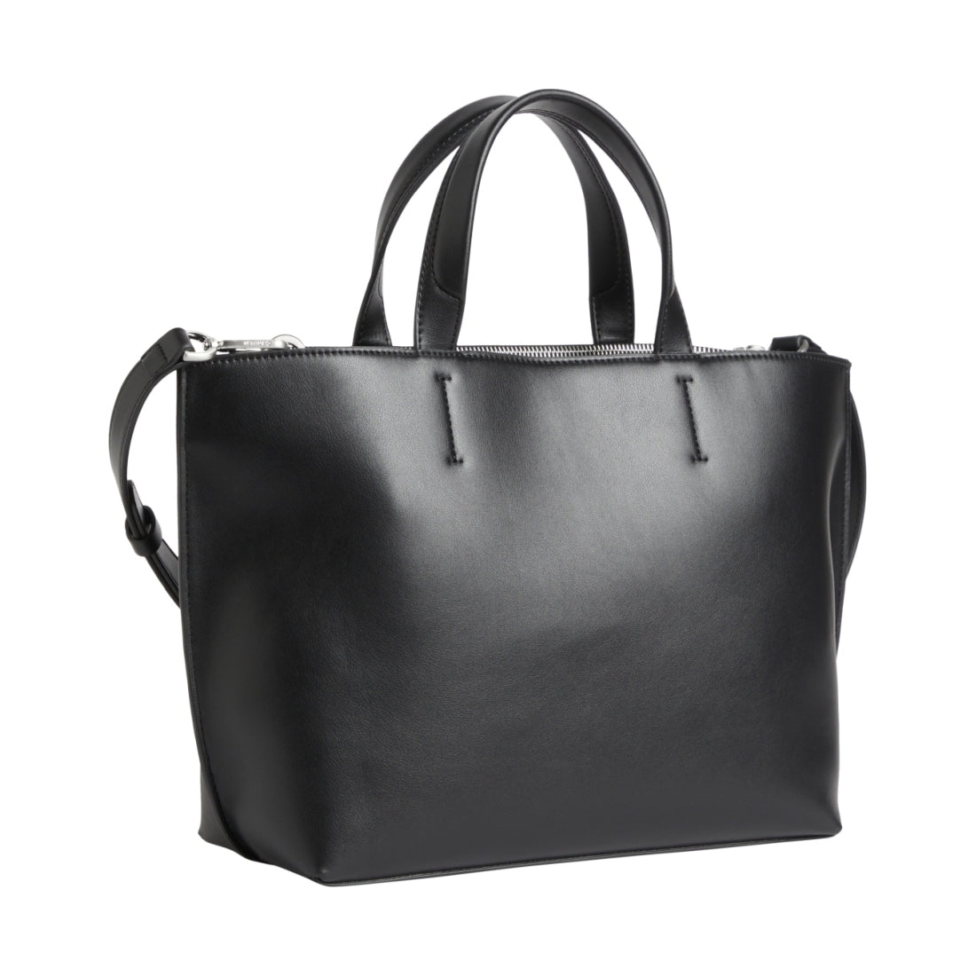 Calvin Klein womens black set tote medium | Vilbury London