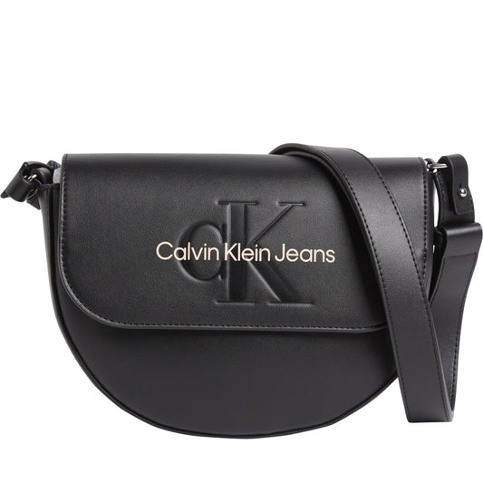 Calvin Klein Jeans womens blawith rose sculpted bag mono crossbody | Vilbury London