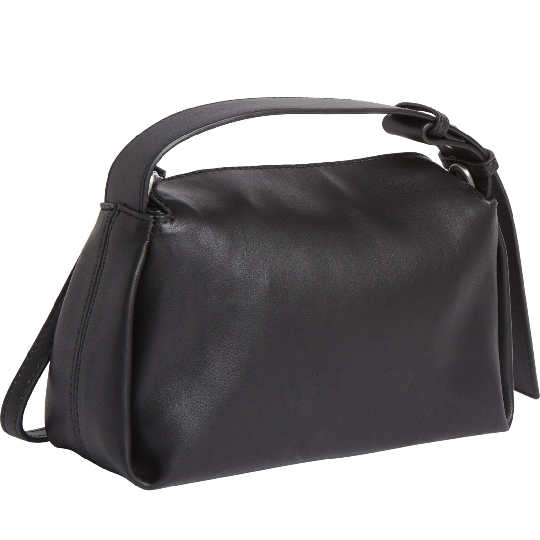 Calvin Klein womens black elevated soft mini bag | Vilbury London