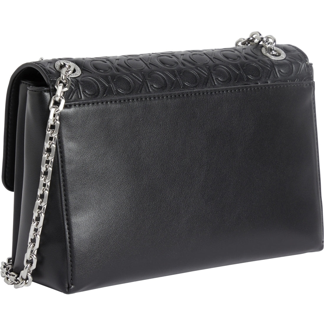 Calvin Klein womens black re-lo crossbody | Vilbury London