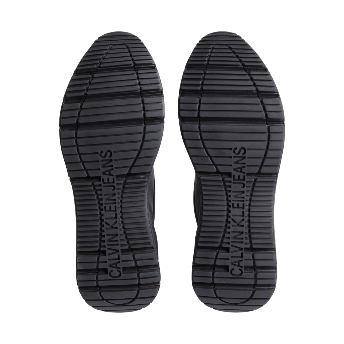 Calvin Klein Jeans mens triple black chunky runner low lace | Vilbury London