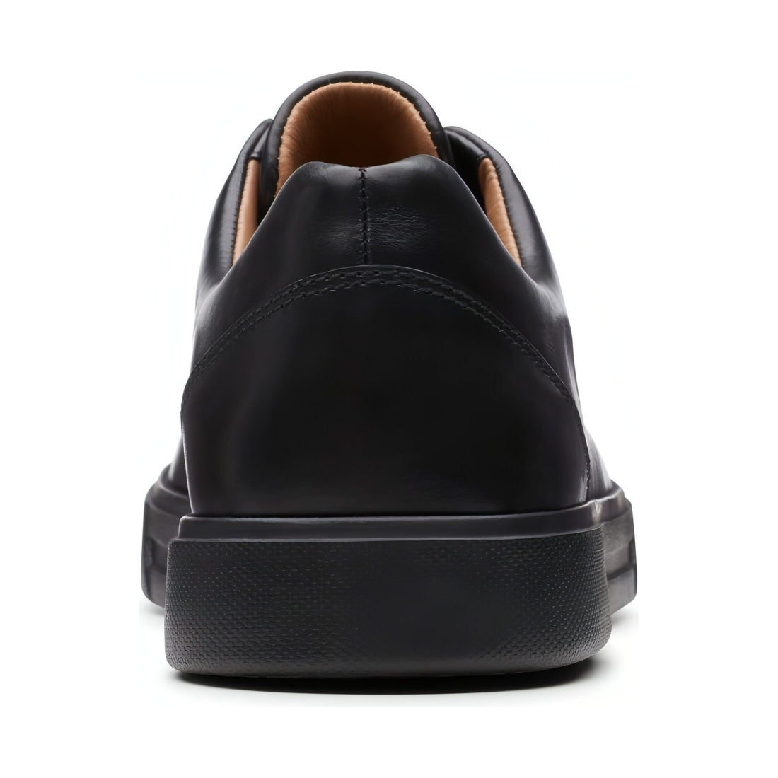 Clarks mens black un costa lace sport shoe | Vilbury London