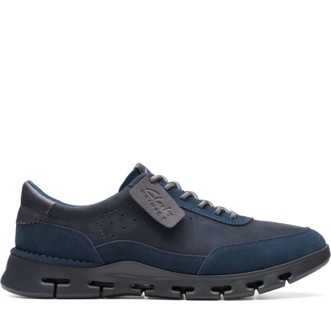 Clarks mens blue nature x one sport shoe | Vilbury London