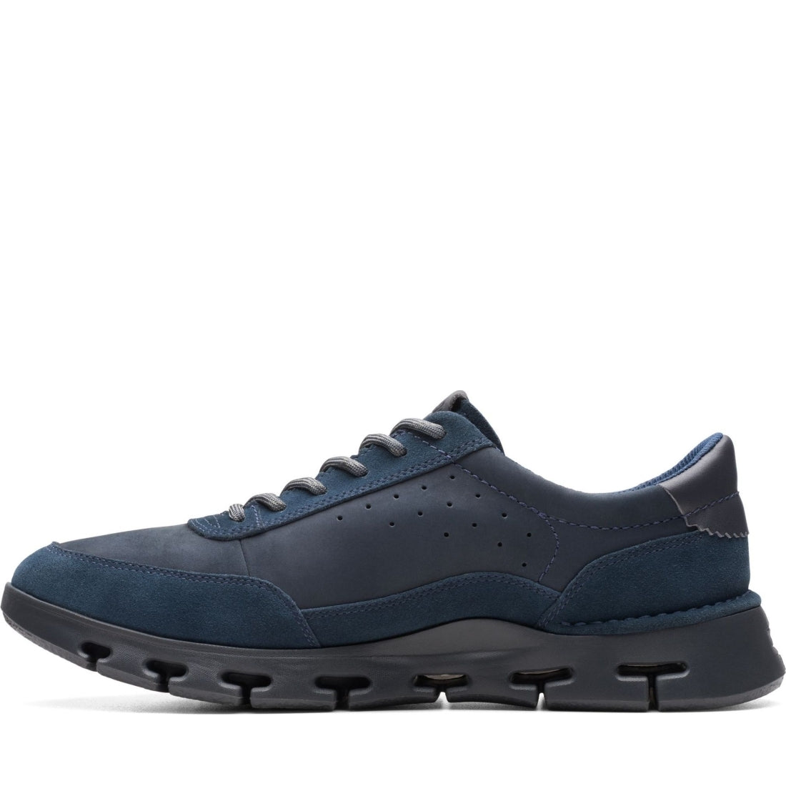 Clarks mens blue nature x one sport shoe | Vilbury London