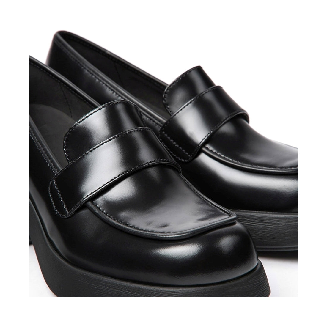 Camper womens mimi negro thelma pumps | Vilbury London