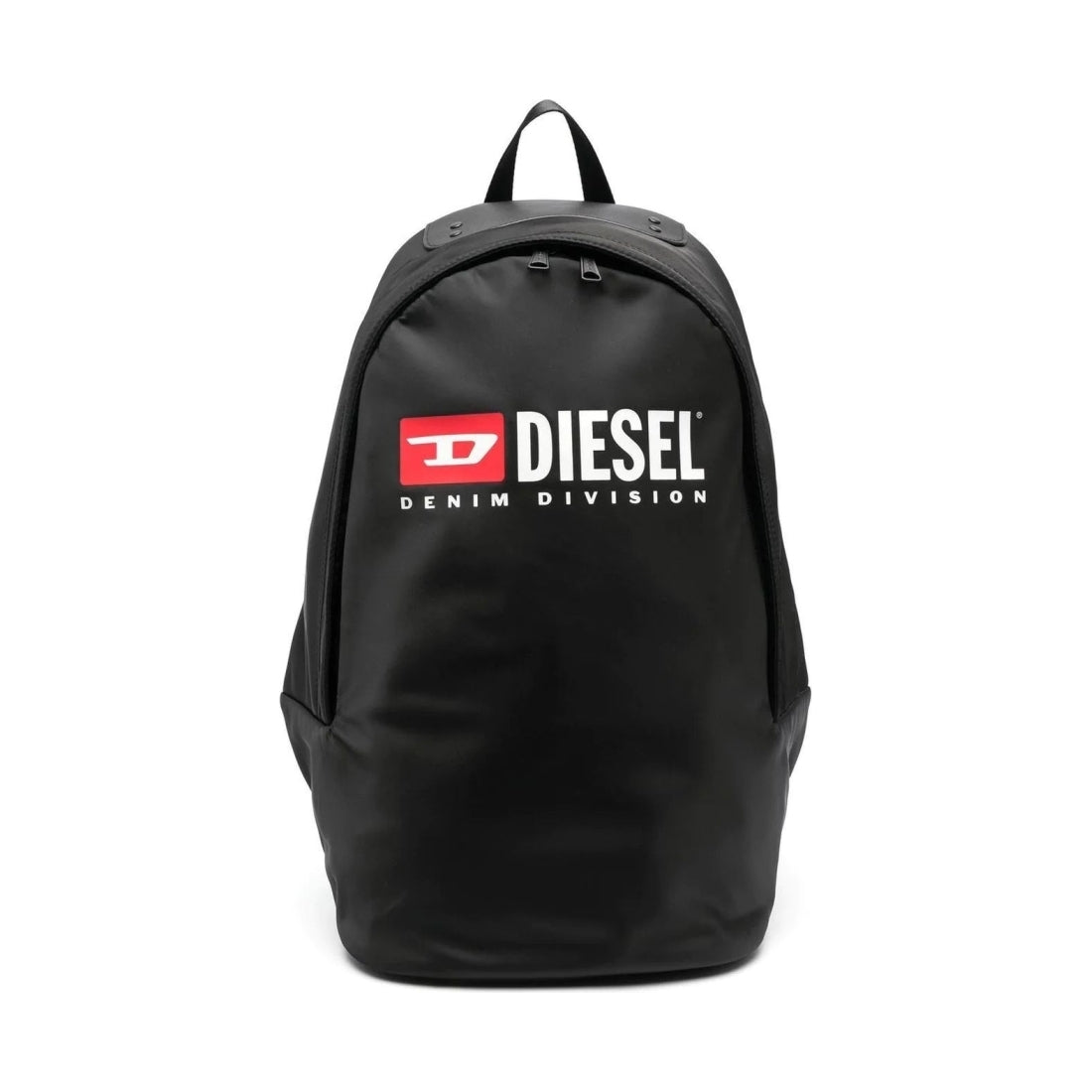 Diesel mens black rinke back pack | Vilbury London