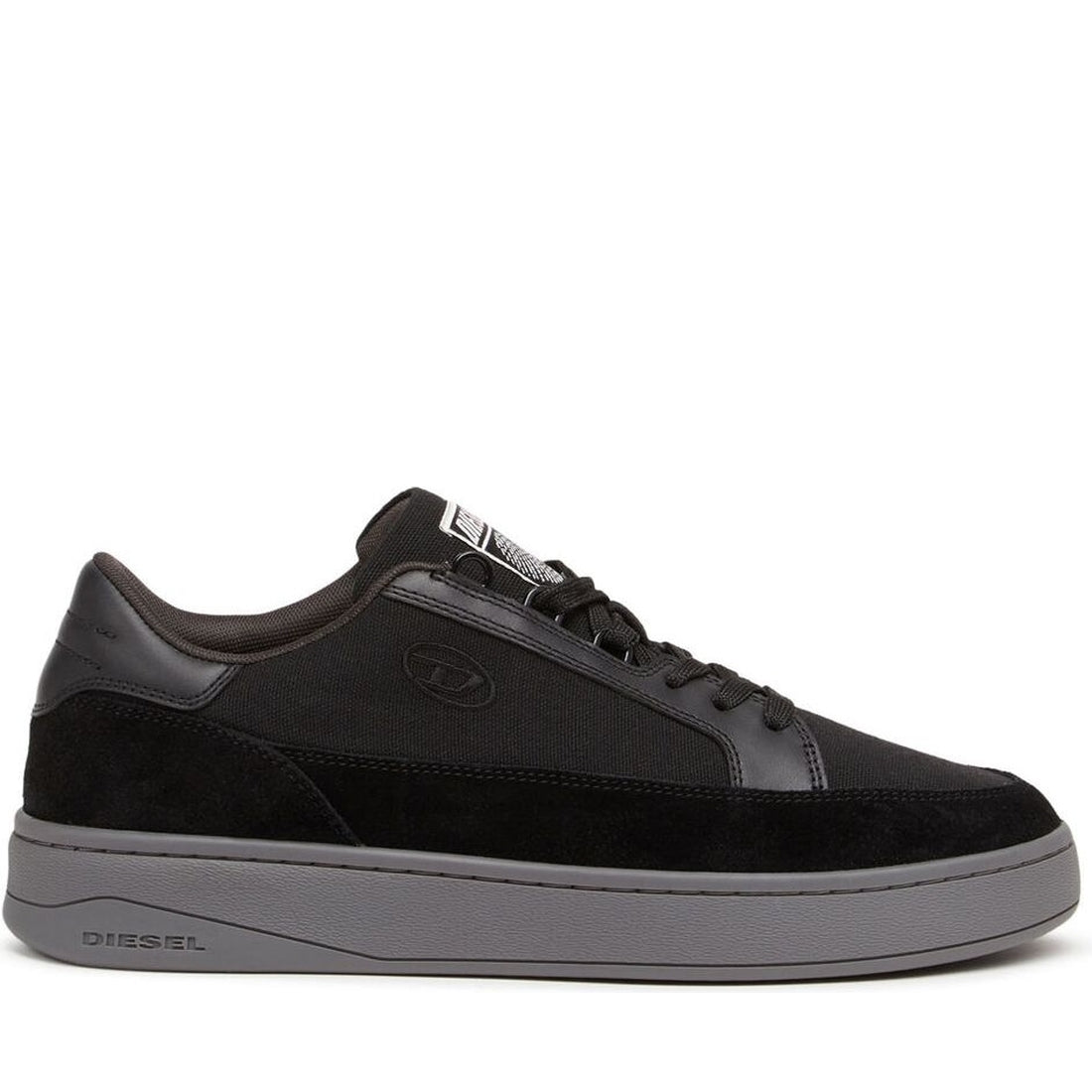 Diesel mens grey sinna sneakers | Vilbury London