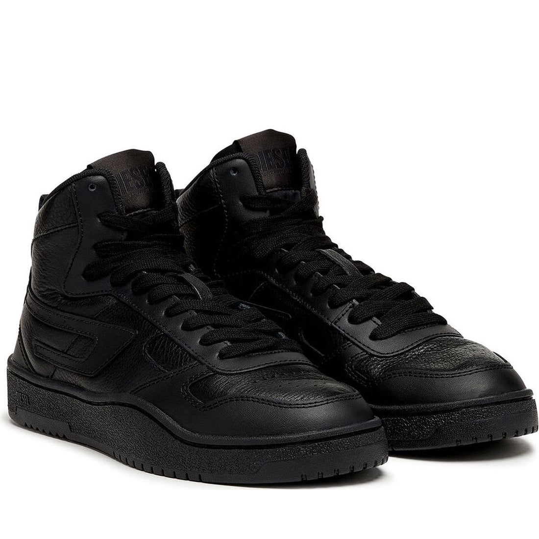 Diesel mens black ukiyo sneakers | Vilbury London