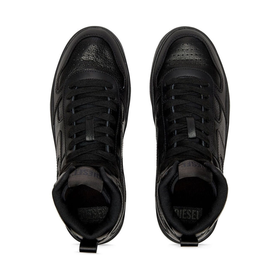 Diesel mens black ukiyo sneakers | Vilbury London