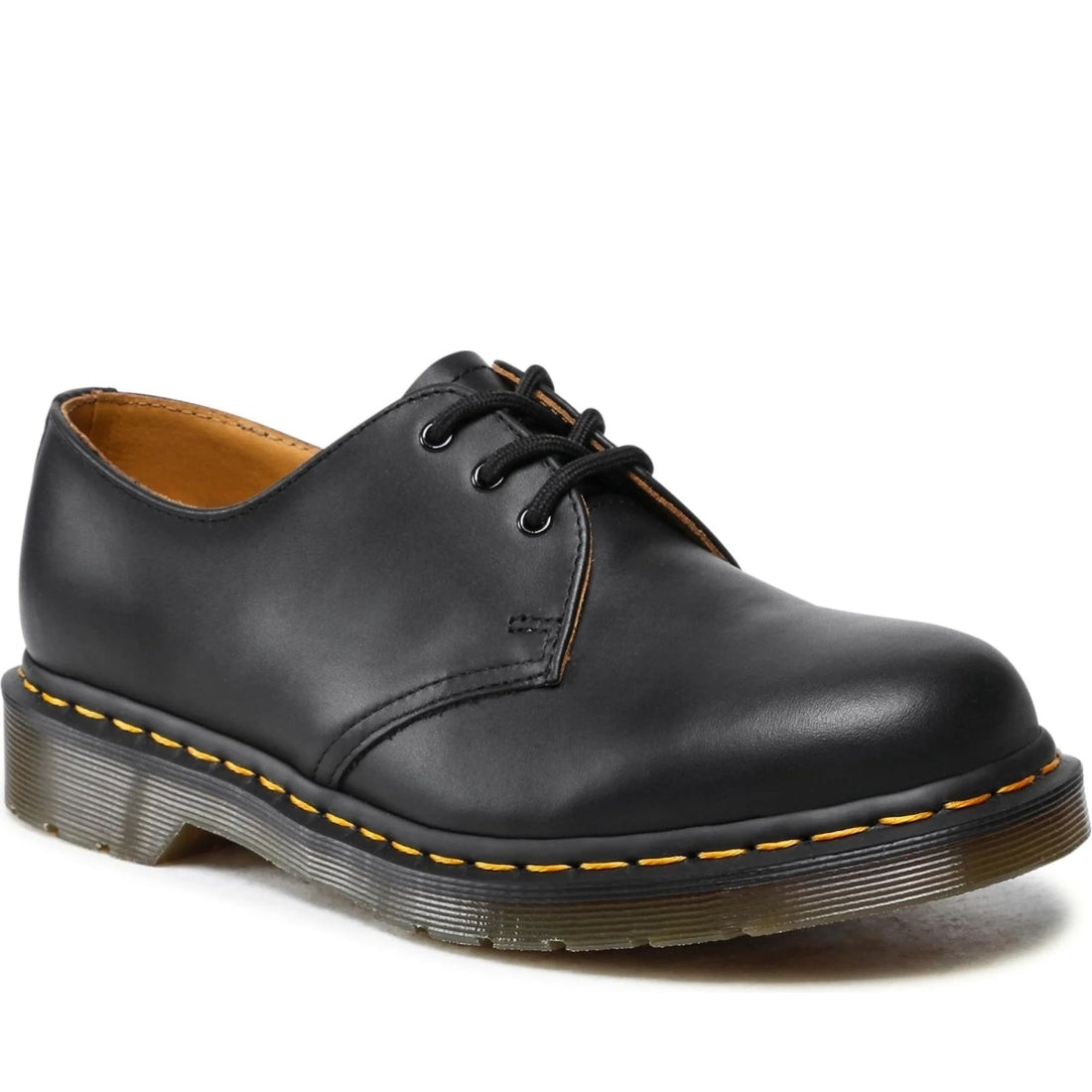 Dr. Martens womens black 1461 nappa formal | Vilbury London