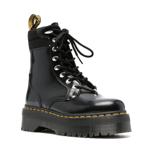 Dr. Martens unisex adults black jadon hdw ii buttero booties | Vilbury London