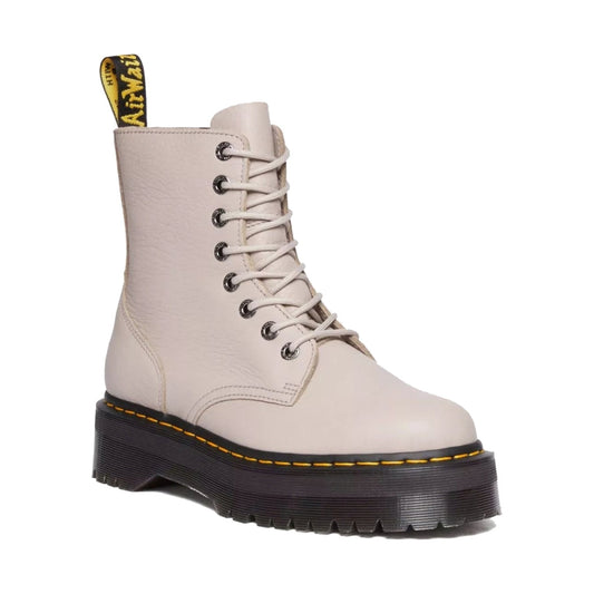 Dr. Martens womens vintage taupe jadon iii vintage pisa booties | Vilbury London