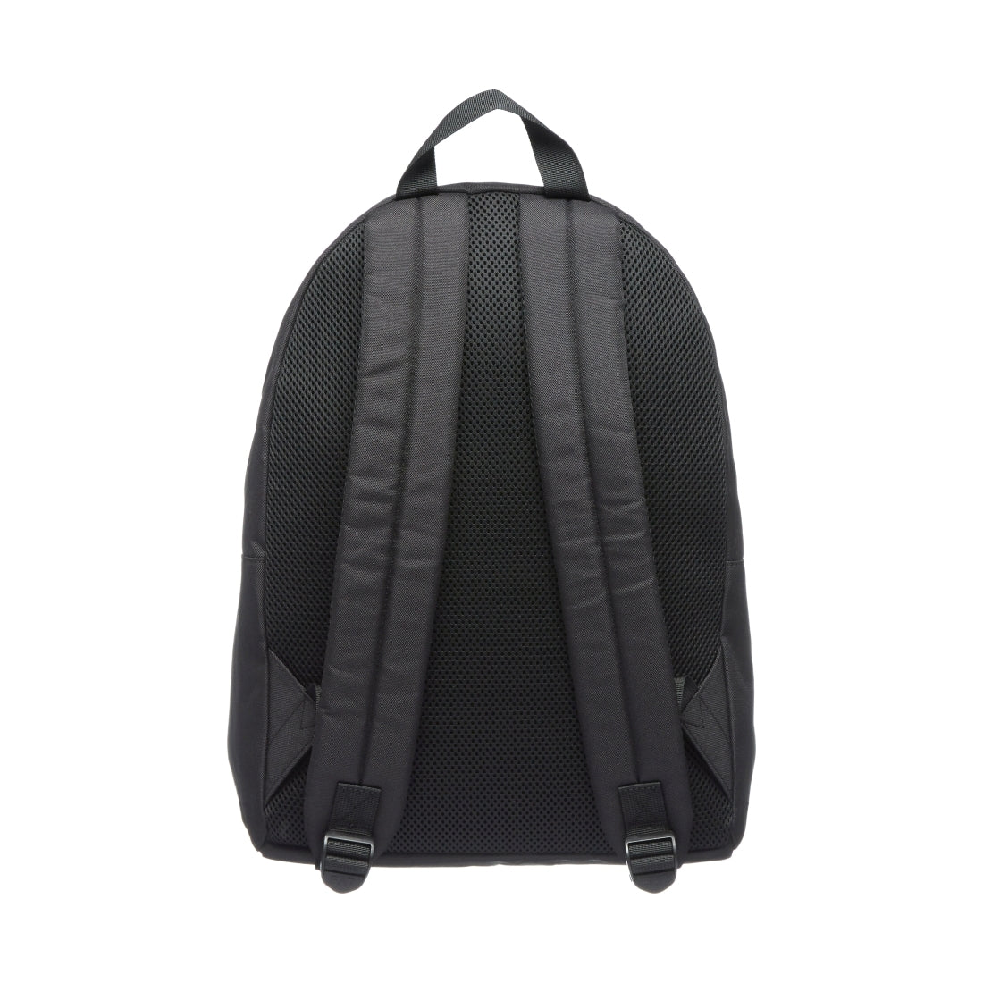 EA7 unisex adults black gold logo casual backpack | Vilbury London
