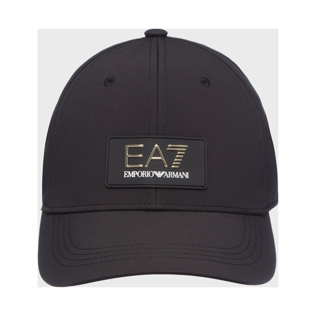 EA7 mens nero casual baseball hat | Vilbury London