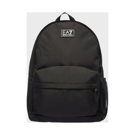 EA7 mens nero casual backpack | Vilbury London