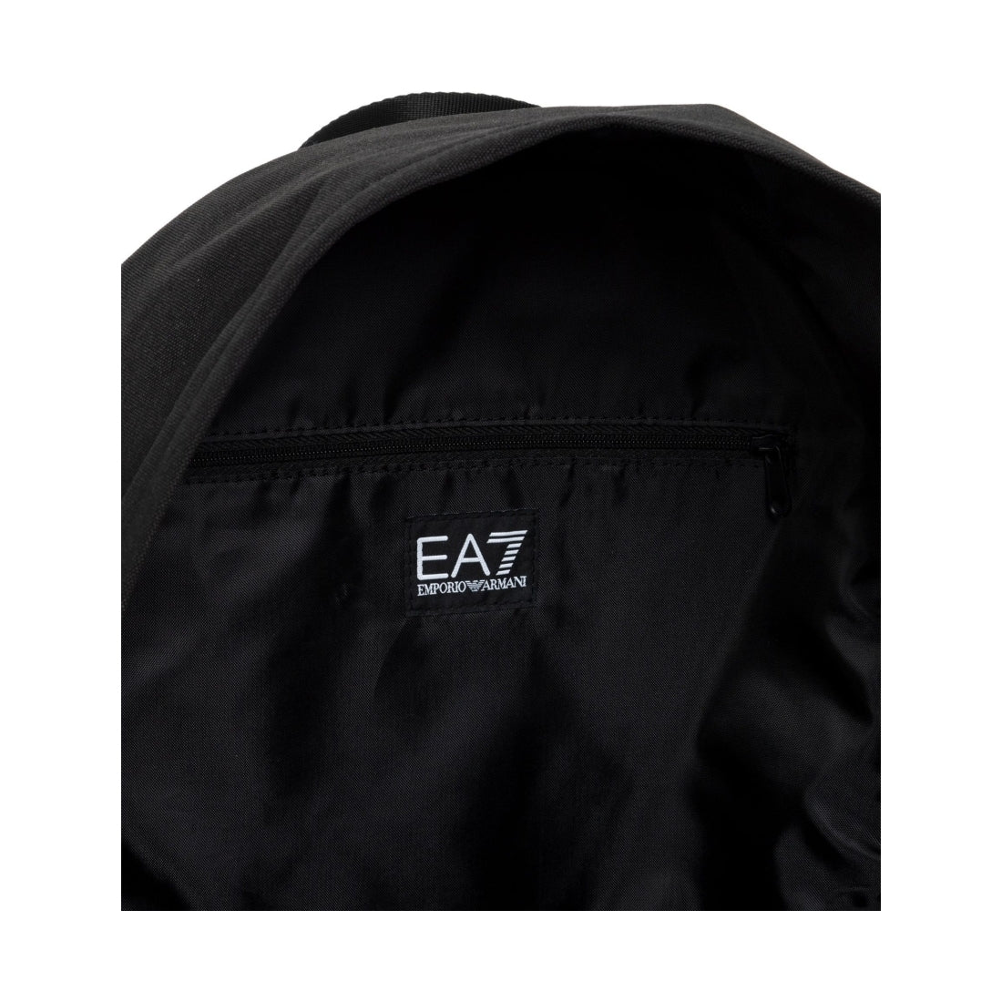 EA7 mens nero casual backpack | Vilbury London