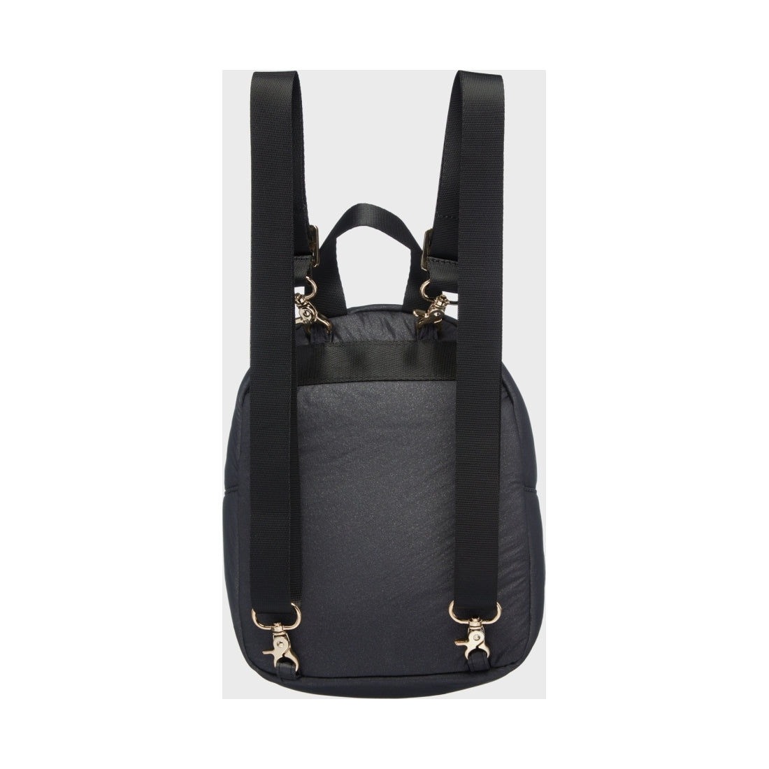 EA7 womens nero casual backpack | Vilbury London