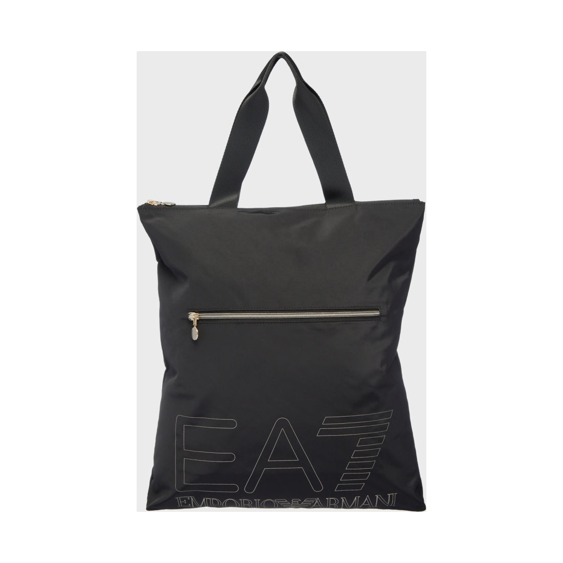 EA7 womens nero casual shopping bag | Vilbury London