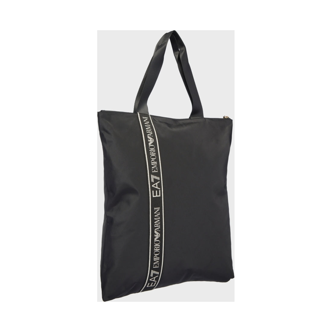 EA7 womens nero casual shopping bag | Vilbury London