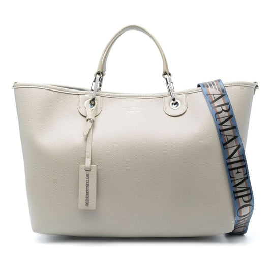 Emporio Armani womens mercurio geraneo casual shopping bag | Vilbury London