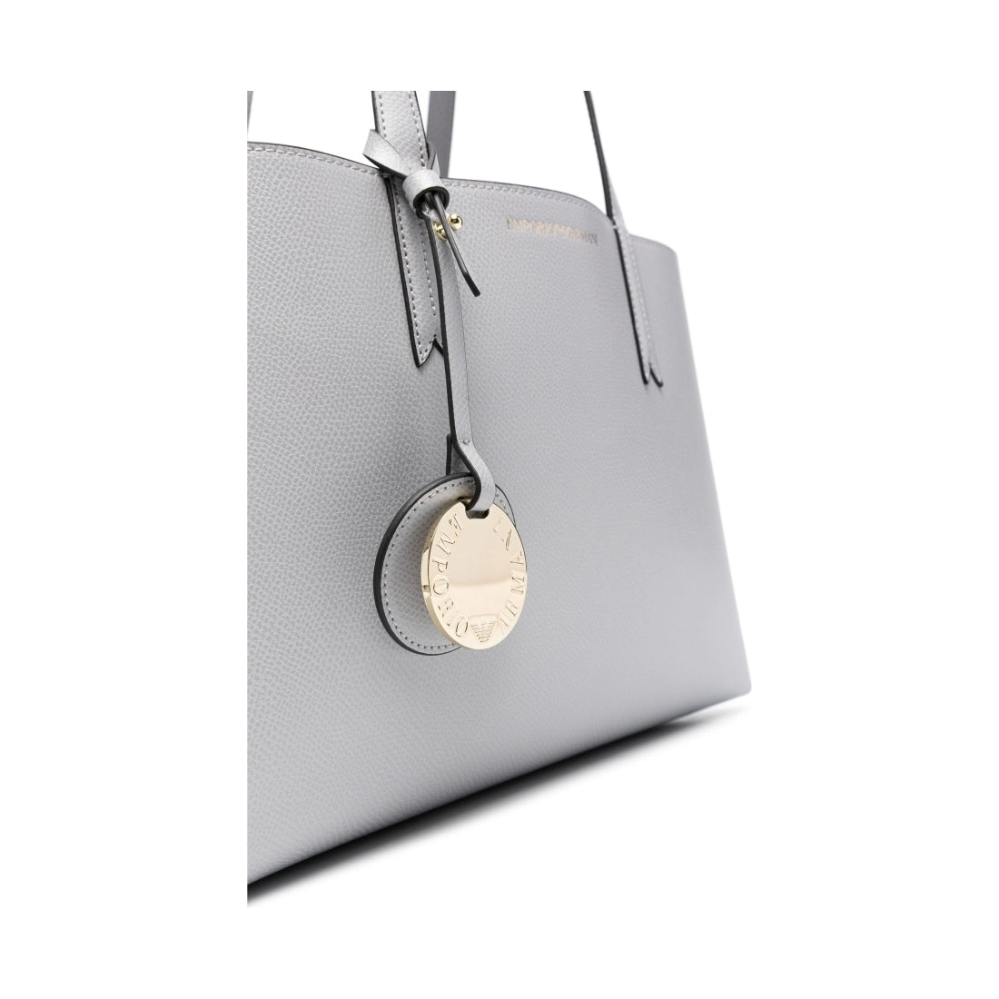 Emporio Armani womens grigio blu navy casual shopping bag | Vilbury London