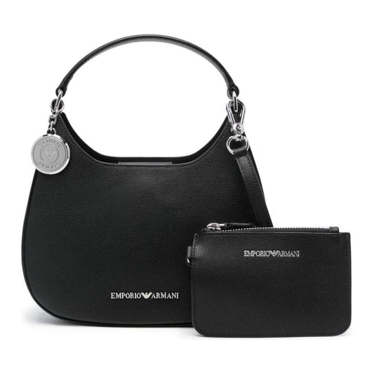 Emporio Armani womens nero casual mini bag | Vilbury London