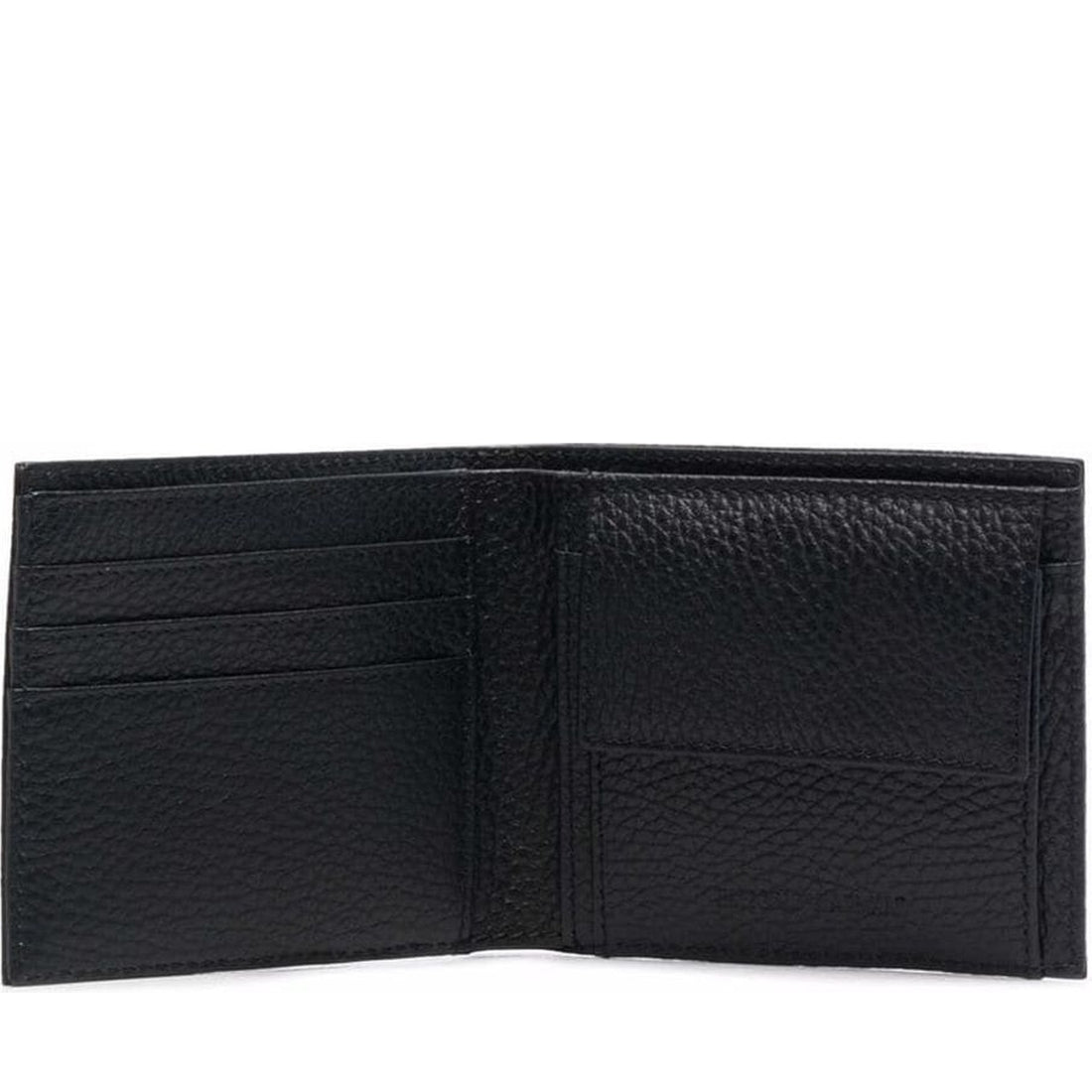 Emporio Armani mens nero casual wallet | Vilbury London