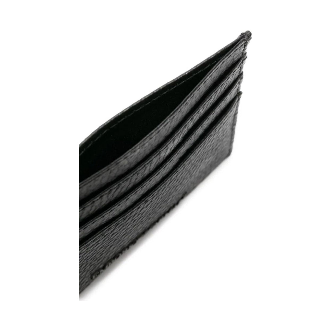 Emporio Armani mens nero casual card holder | Vilbury London