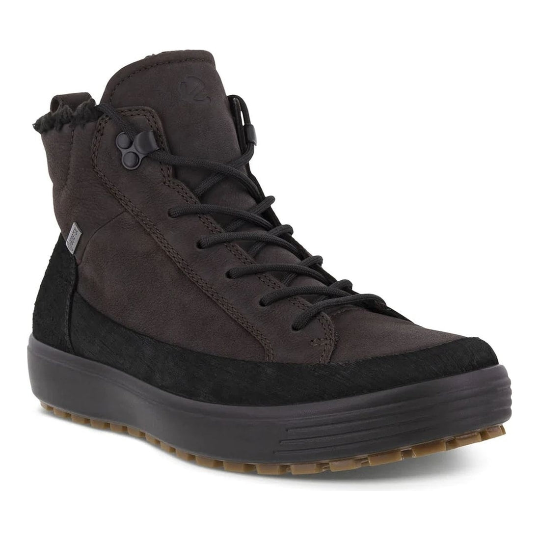 ECCO mens brown soft 7 trend booties | Vilbury London