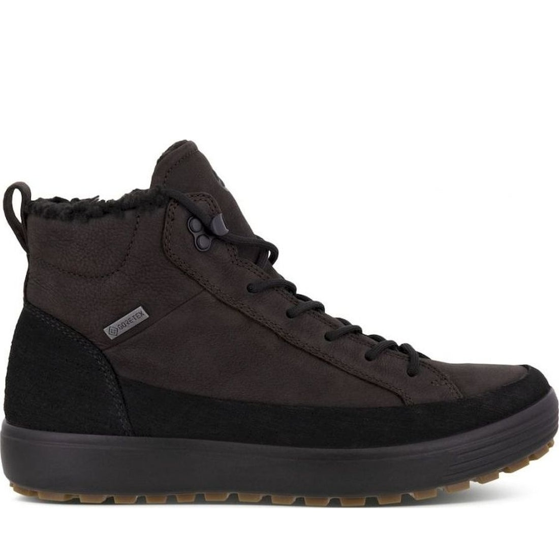 ECCO mens brown soft 7 trend booties | Vilbury London