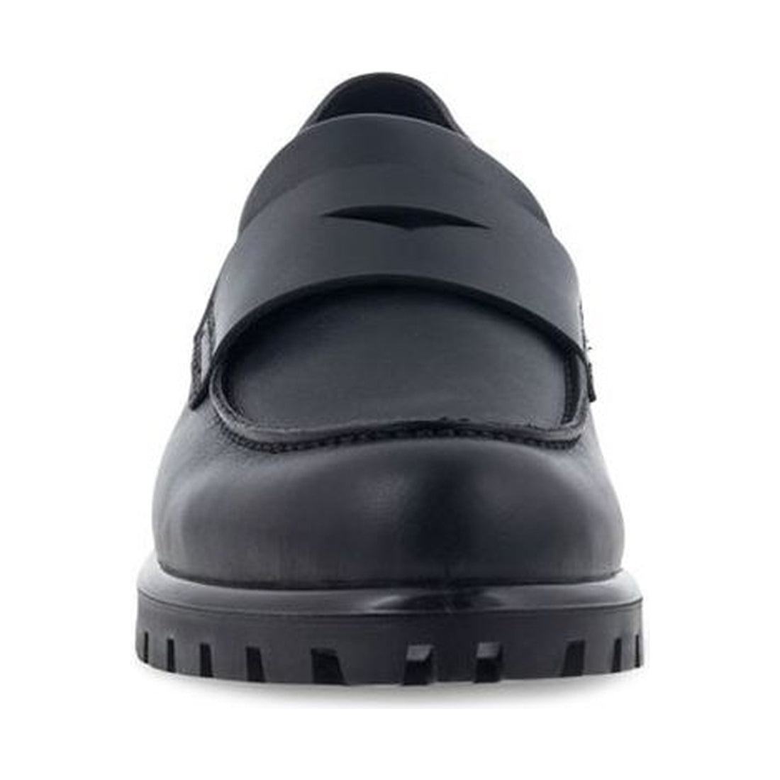 ECCO womens black modtray loafers | Vilbury London