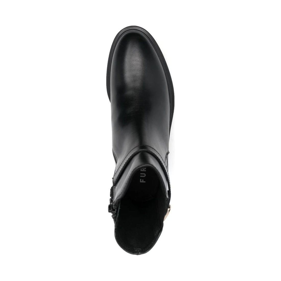 FURLA womens nero furla legacy chelsea boot t.25 | Vilbury London