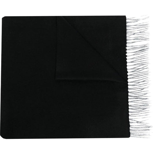 Giorgio Armani mens nero elegant scarf | Vilbury London