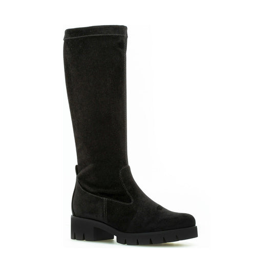 Gabor womens black casual closed boots | Vilbury London