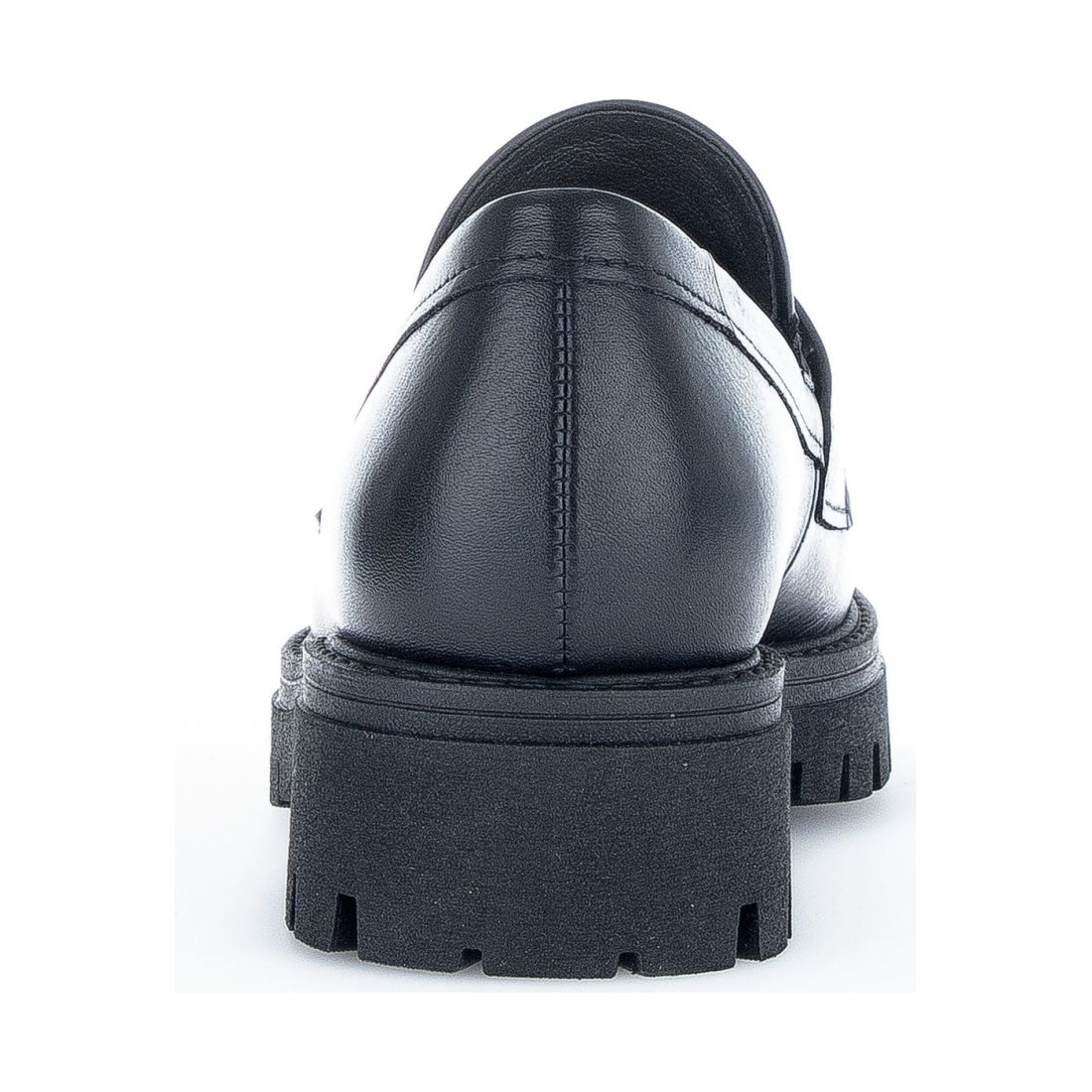 Gabor womens black casual closed loafers | Vilbury London