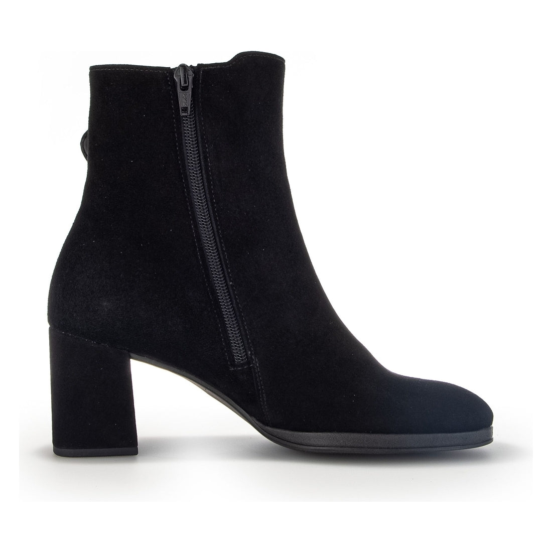 Gabor womens black casual closed booties | Vilbury London