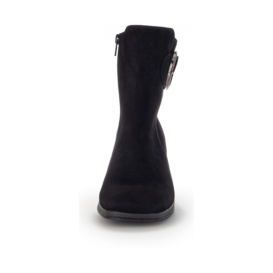 Gabor womens black casual closed booties | Vilbury London