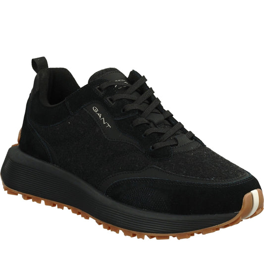 Gant mens black ronder sport shoe | Vilbury London