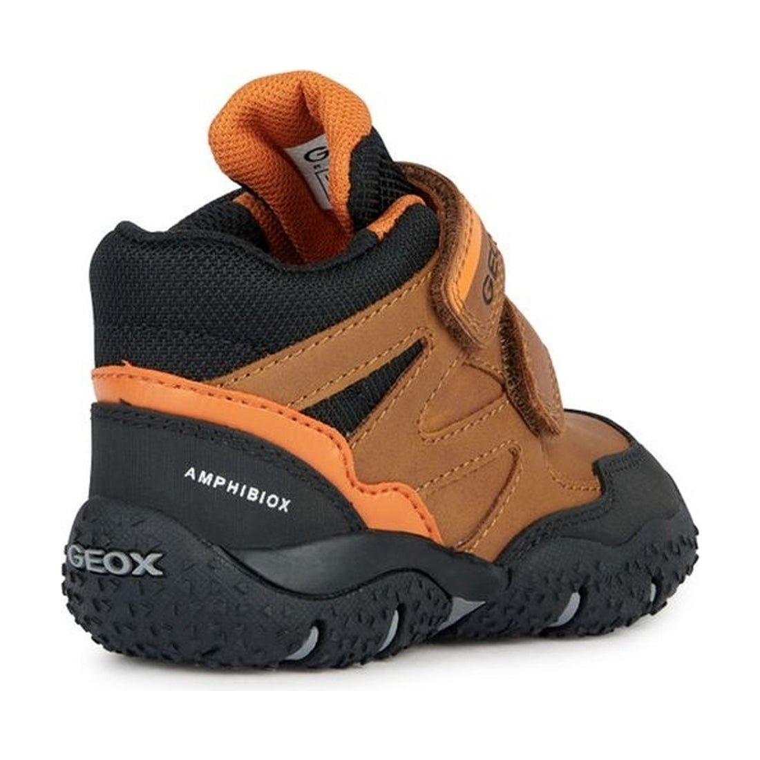 Geox boys tobacco, orange baltic abx booties | Vilbury London