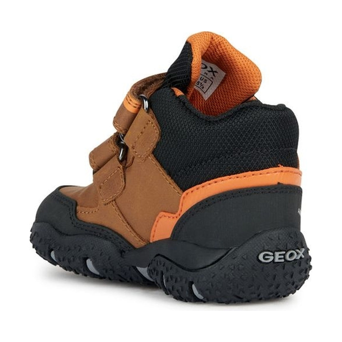 Geox boys tobacco, orange baltic abx booties | Vilbury London